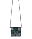 이우가마카라스(IUGAMAKARAS) Knotted Wallet Bag (Real Leather-GN)