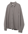 One Wash Solid Shirt - Dyed Grey