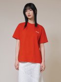 레이브(RAIVE) Rosier Logo T-Shirt in Red VW4SE032-63