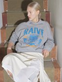 레이브(RAIVE) RAIVE Sweatshirt in Grey VW4SE023-12