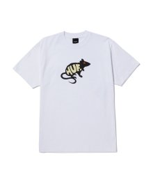 MANS BEST FRIEND S/S TEE [WHITE]