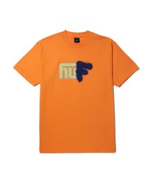 UPSIDE DOWNTOWN S/S TEE [TANGERINE]