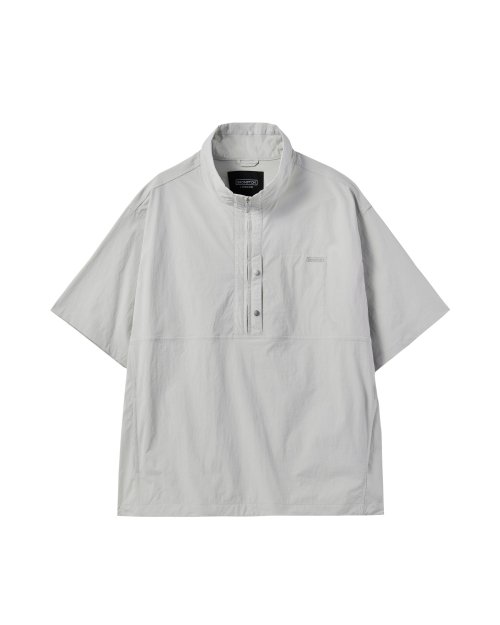 HALF SLEEVE ANORAK - L/GREY (P242UAN132)