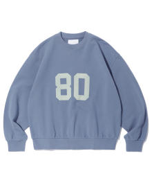 Grapic Sweatshirts 80 Blue