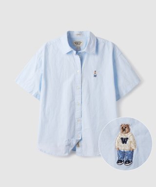 Steve Loose Fit Cotton Shirts / WHYWE2532F
