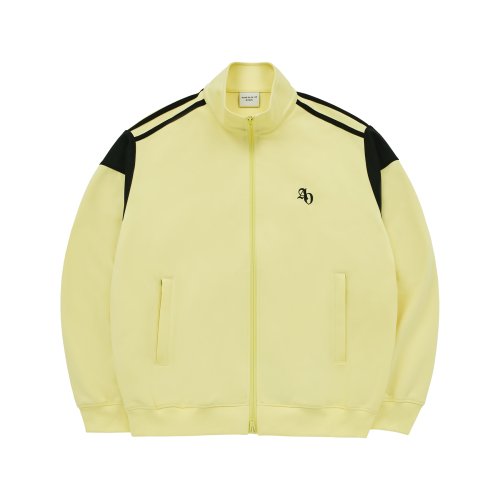 SYMBOL LOGO TRACK JACKET LIGHT YELLOW