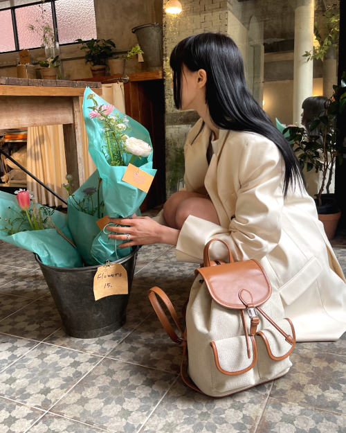 제이에스티나() MAY 캔버스 SM 백팩 TA (JHNCHB4BS220TA270) 상품 이미지