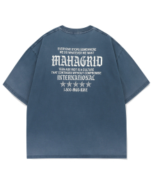 WASHED INTERNATIONAL TEE NAVY(MG2EMMT506A)