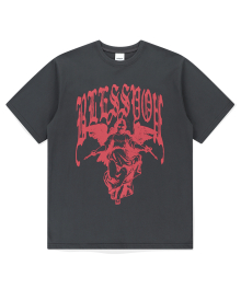BLESS TEE CHARCOAL(MG2EMMT533A)