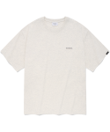 커버낫(COVERNAT) 스몰 어센틱 로고 티셔츠 오트밀