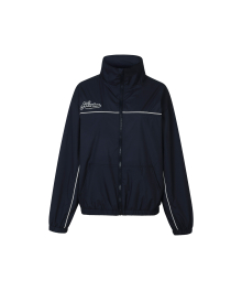 [RECYCLED FABRIC] LUCKY TRACK JACKET_Navy
