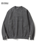 ae logo sweatshirt pigment charcoal