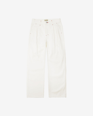 솔티 560 Wide Denim Trousers (White)