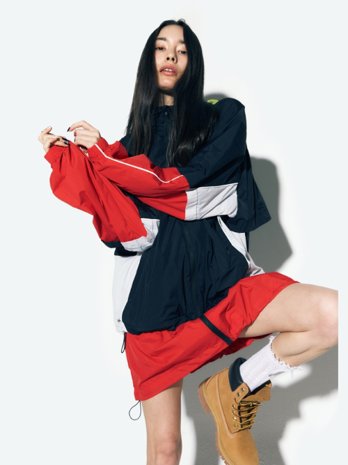 アウターその他 asif CALIE COLOR BLOCK WINDBREAKER 4BFK336 asif CALIE COLOR BLOCK WINDBREAKER 4BFK336 (as if calie