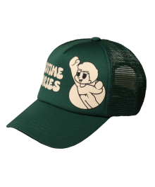 BEDTIME STORIES GREEN TRUCKER HAT