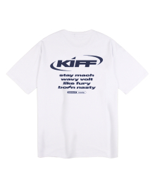 [NK] Kiff Logo Tee (White)_K24QB703