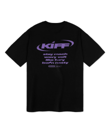 [NK] Kiff Logo Tee (Black)_K24QB703