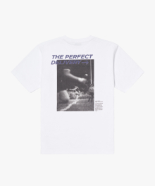 PERFECT DELIVERY TEE-WHITE
