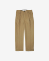 Cotton Hollywood Trousers (Beige)