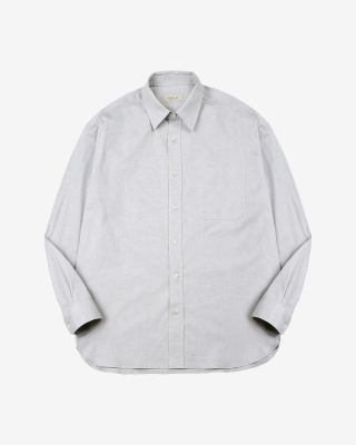 솔티 440 Essential Comfort Oxford Shirts (Natural Gray)