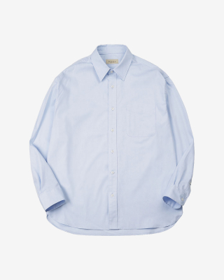 솔티 440 Essential Comfort Oxford Shirts (Sky Blue)