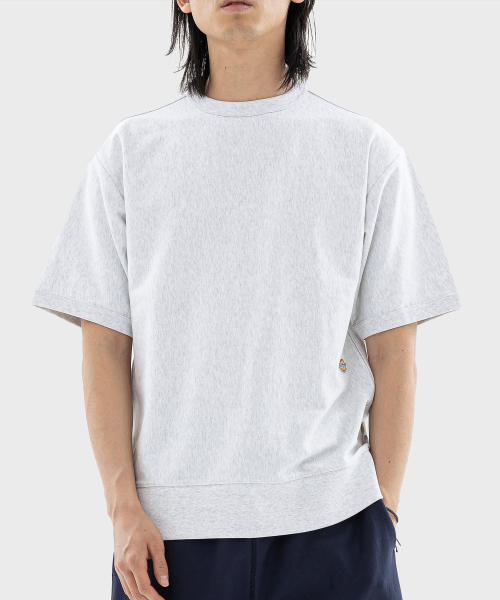 디키즈() 멀티 로고 링거 티셔츠 Melange 상품 이미지