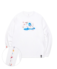 FISHING LONG SLEEVE white