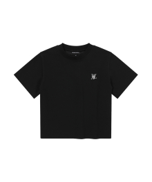 Silket cotton T-shirts - BLACK