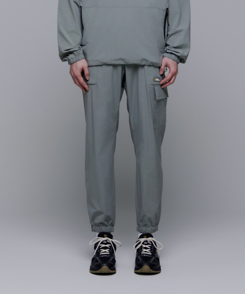 Брюки-карго джоггеры N242UPT940 Adeli лёгкие стрейч LICHEN KHAKI