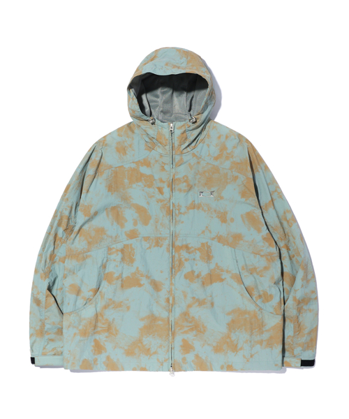 METAL WORMHOLE LOGO JACKET MINT