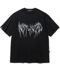 Thunder Blur Logo T-Shirts - Black