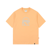 CRS 헬멧 로고 티셔츠 9022 오렌지