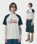 RAGLAN RINGER TEE IVORY (VH2ESMT500A)