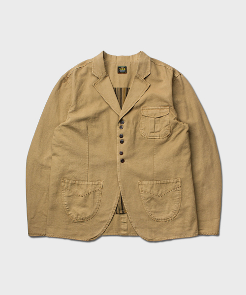 DYED SACK COAT [Vintage Sand]
