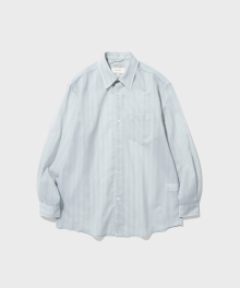 [WOMEN] VAILED SHIRT (STRIPE SKY)