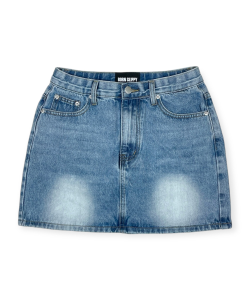 Denim Washing Skirt (Blue)