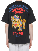 오니츠카타이거(ONITSUKA TIGER) 호랑이 자수 반팔 티셔츠 2183B304_001
