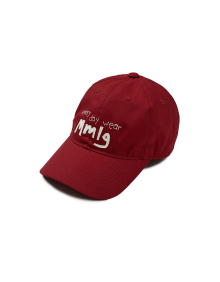 [Mmlg] PAPER CRAFT BALL CAP (WINE)