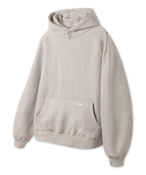 Simple Logo худи с реглан-рукавом BK6980 - Oatmeal