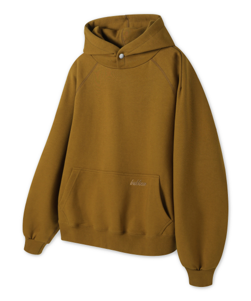 Реглан-худи Simple Logo BK6980_Dark Mustard