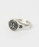 그레이노이즈(GRAYNOISE) Clover symbol ring SV (925 silver)