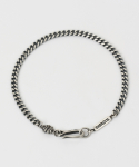 그레이노이즈(GRAYNOISE) Slim curve chain (925 silver)