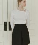 논로컬(NONLOCAL) Anna Tweed Mini Skirt - Black
