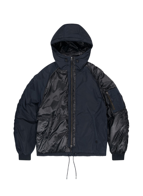 OG дутая куртка-ширинг Color Block - Deep Navy
