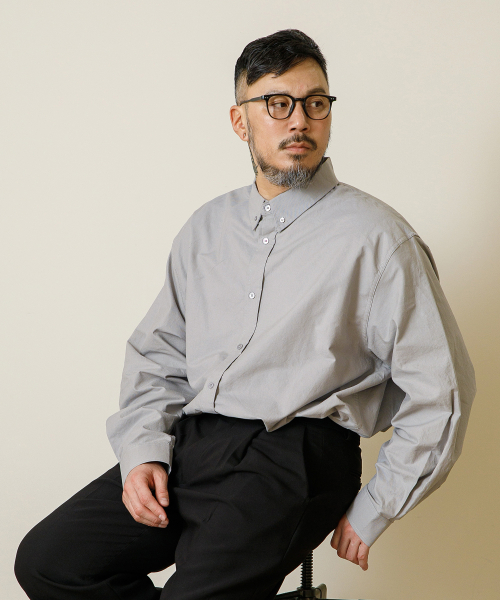 러기드하우스(RUGGED HOUSE) 올데이 컴포트 옥스포드 셔츠 그레이 - 사이즈 & 후기 | 무신사