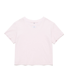 Basic Short Sleeve Top Pink