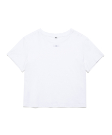 Basic Short Sleeve Top White