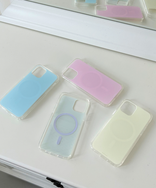 필위드러브(FILLWITHLOVE) [맥세이프]Colourful jelly case(4color) - 후기 | 무신사