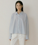 링서울(LINGSEOUL) basic cotton shirt-sky