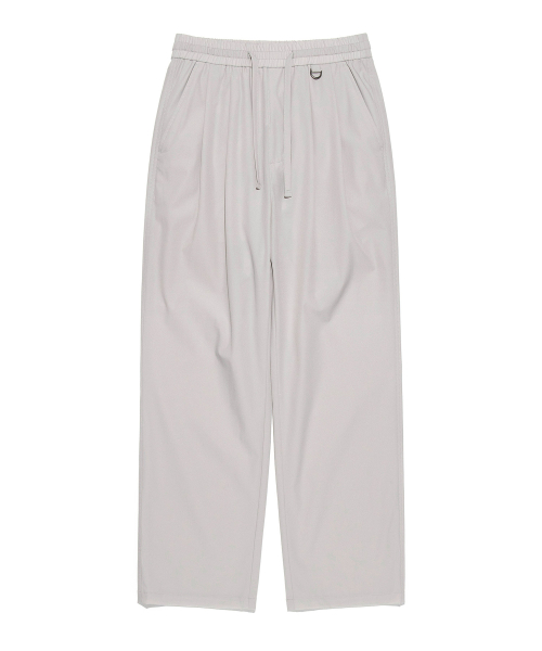 Легкие нейлоновые брюки на завязках, Light Gray